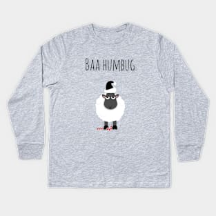 'Baa Humbug' Kids Long Sleeve T-Shirt